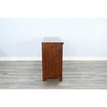 thumbnail image 3 of Sunny Designs Tuscany 66" Farmhouse Wood Buffet in Medium Brown, 3 of 5