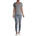thumbnail image 2 of Gray by Grayson Social Women's Go Your Own Way Short Sleeve Graphic T-Shirt, 2 of 6