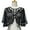 Black, variant on Elegant Women 1920s Shawl Beaded Sequin for Evening Dress Gatsby Accessories