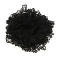 thumbnail image 2 of borde de encaje cinta plisada cintas de encaje plisado cinta decorativa borde de encaje de bolillos coser cinta de grosgrain encaje Negro Macarena Cinta de encaje, 2 of 6