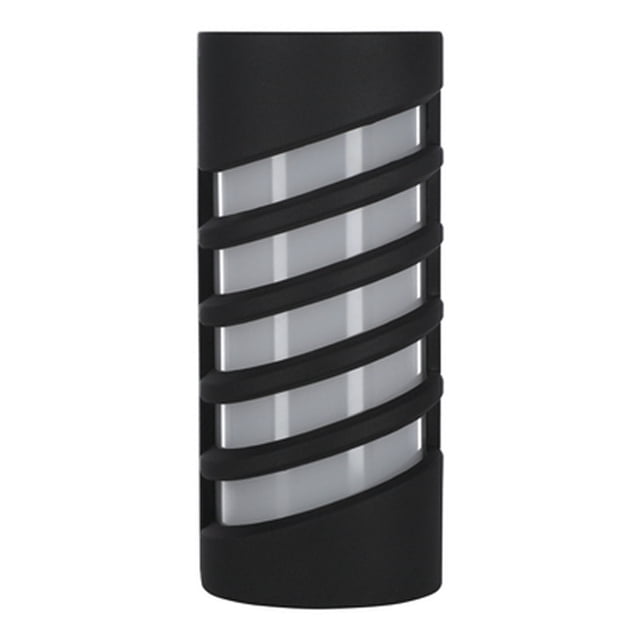 lámpara de pared para exterior 25 x 11 x 8.5 cm negro