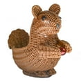 thumbnail image 1 of PENGXIANG squirrel storage basket Rattan creative desktop fruit storage decoration, 1 of 12