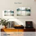 thumbnail image 4 of Elephant Stock Still Evening Waters I Wall Art - Horizontal Multi Panel Canvas - Living Room Wall Decor - Abstract Multi Panel - Beige And Blue Decor By Carol Robinson - 33" x 20", 4 of 8