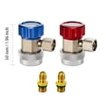 thumbnail image 3 of maskred 2x Long Service Life Adjustable Quick Coupler Adapter Easy To Operate Metal Completely Airtight Seal 1Set, 3 of 6