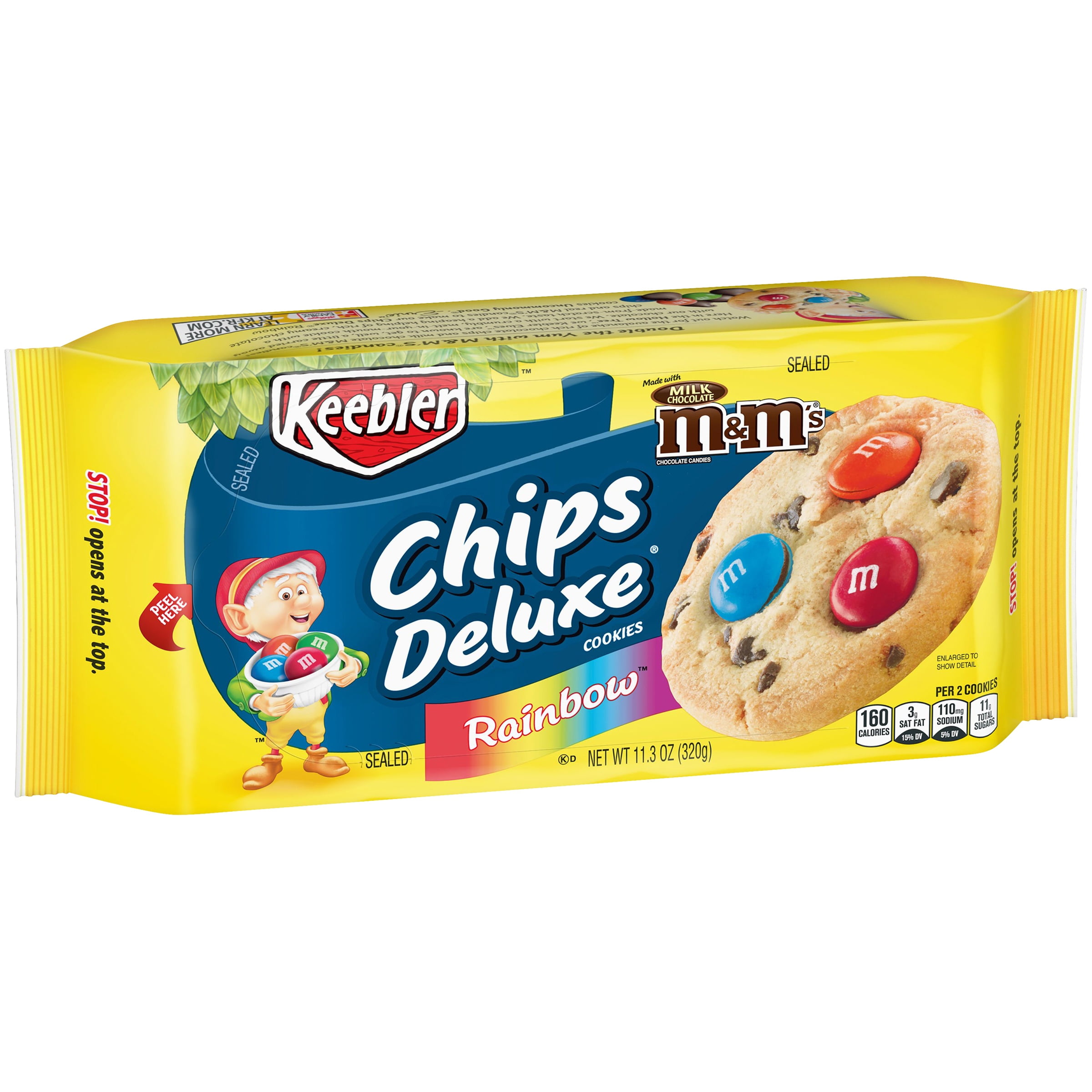 Keebler Chips Deluxe Rainbow Cookies 11.3 oz. Tray