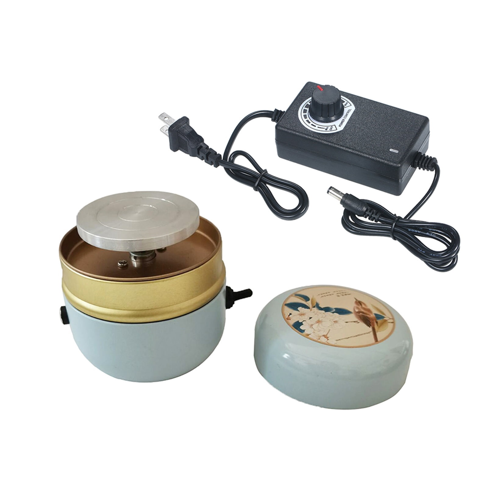 Mini Ceramic Machine Electric Pottery Machine Electric Pottery Wheel Ceramic Machine Pottery DIY Machine for Kids Children ,Wide Ranging Usage