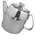 thumbnail image 1 of Bamboohart Camping Coffee Pot Stainless Steel  Coffee Pot Outdoors  Durable Stove Top Coffee Maker  Brew Coffee on Fire  Ideal for Group Camping  Hiking  Backpacking  Rv and Travel, 1 of 8