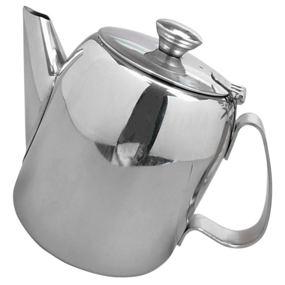 Bamboohart Camping Coffee Pot Stainless Steel Coffee Pot Outdoors Durable Stove Top Coffee Maker Brew Coffee on Fire Ideal for Group Camping Hiking Backpacking Rv and Travel
