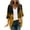 Yellow, variant on 3/4 Length Sleeve Cardigans for Women Lightweight Dressy Floral Print Open Front Beach Cover up Casual Flowy Cute Shirts Black,L