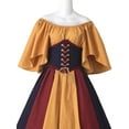 thumbnail image 4 of Keeccty Medieval Renaissance Costume Milkmaid Gown Dress Women,S-3XL, 4 of 4