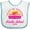 White and Blue, variant on Inktastic Summer Enjoy the Sunshine Amelia Island Florida in Pink Boys or Girls Baby Bib