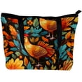 thumbnail image 2 of Thanksgiving Canvas Leather Mix Hand Bag Twill Sponge Jeanette 30x10.5x39cm/11.8x4.1x15.4in, 2 of 5