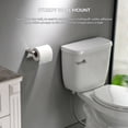 thumbnail image 6 of simpletome Toilet Paper Holder Wall Mount Never Rust Zinc Alloy Drilling Installation Modern Minimalist Design, 6 of 9