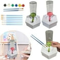 thumbnail image 1 of Cleaning Tool Water-Based Brush Rinser Calligraphy Paint Brush Cleaner Hexagon, 1 of 9