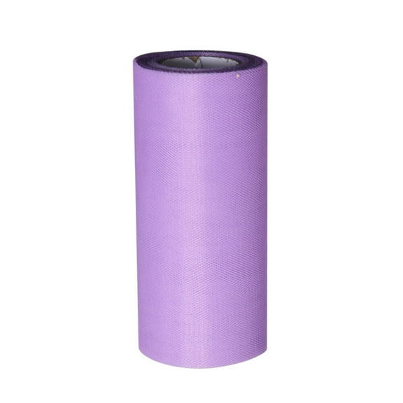 HEALEEP Purple Tulle Roll 1Pack for Wedding Tulle and Decorative Use