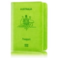 thumbnail image 4 of Funda protectora antimagnética para pasaporte, de piel sintética, para pasaporte, tarjetero, tarjetero, 4 of 6