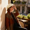 thumbnail image 7 of Minzimin 1PCS Beret, French Beanie, Outdoor, Winter, Fashion Lady Hat, 7 of 7