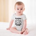 thumbnail image 2 of Player 4 Has Entered The Game Baby Bodysuit - Boy Girl Cute Newborn Clothes Funny Infant Outfit White-style-1 6months, 2 of 7