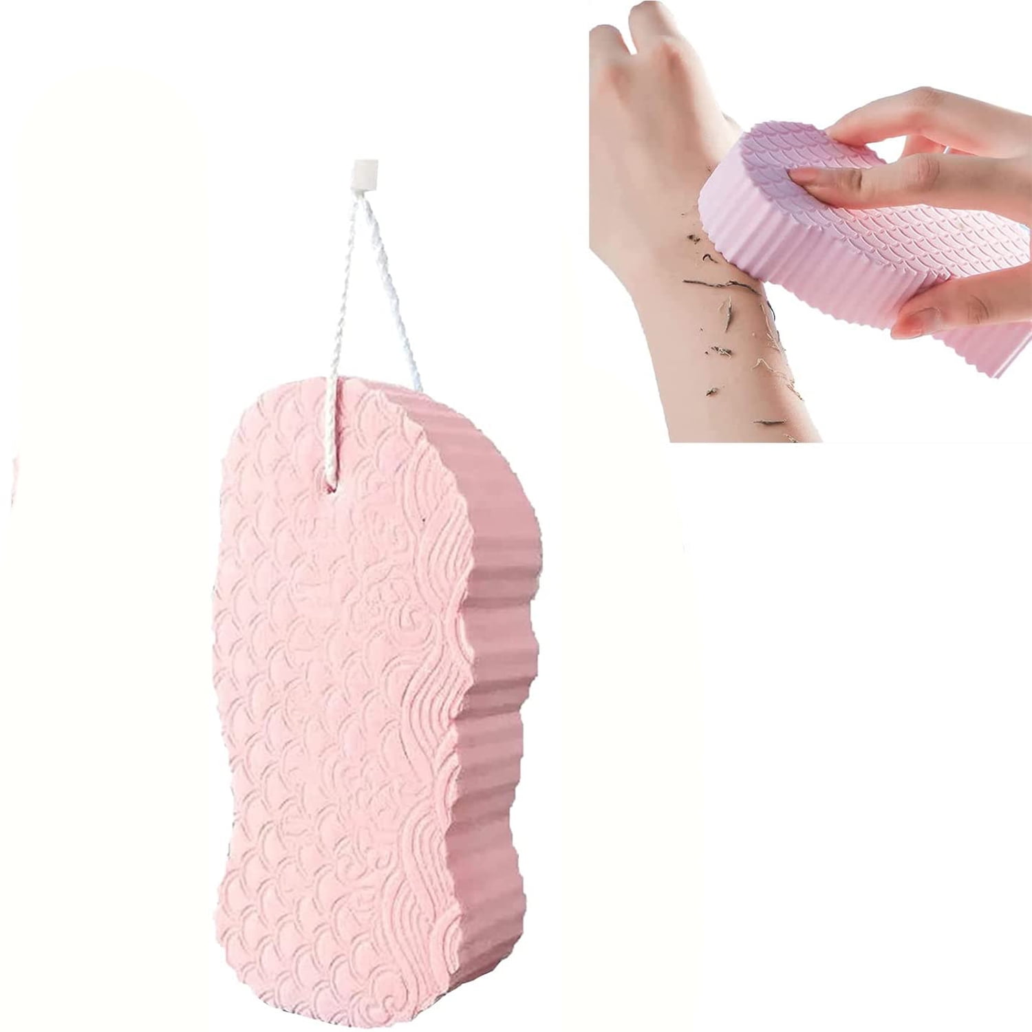 1Pcs Ultra Soft Bath Sponge for Shower, Super Soft Exfoliating Sponge