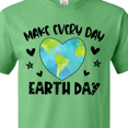 thumbnail image 4 of Inktastic Make Every Day Earth Day with Hearts and Stars T-Shirt, 4 of 5