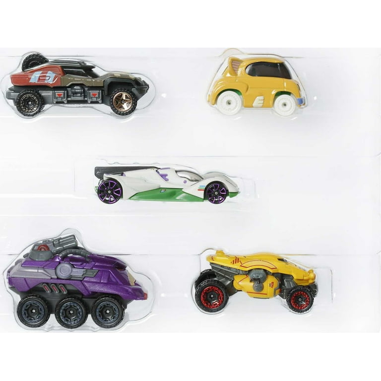 PIXAR ホットウィール ミニカー 5点セット Disney Pixar Lightyear Hot Wheels 5-Pack Bundle: Character