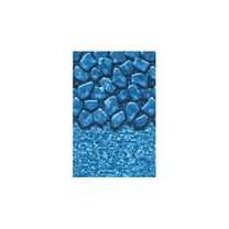 GLI 05-1530OV-BLD-OL-4852 48"-52" Sidewall Overlap Boulder Full Print Pool Liner