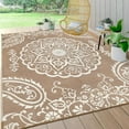 thumbnail image 1 of Outdoor Rug x Reversible Outdoor Plastic Straw Rug Large Outdoor Patio Rug RV Mat Outside Indoor Outdoor Rugs for Patio RV Balcony Deck Picnic Backyard Porch Grey, 1 of 7