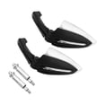 thumbnail image 1 of EXHUMKY 1Jgo Cubierta De Manillar Para Motocicleta Con Guardamanos LED Negro, 1 of 7