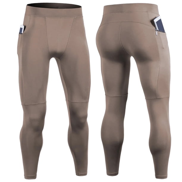Pantalones deportivos para hombre, pantalones secos rápidos elásticos ajustados para correr, entrenamiento de baloncesto, pantalones inferiores para exteriores, pantalones de senderismo