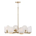 thumbnail image 6 of Capital Lighting 454682AD Oriya 8 Light 28" Wide Chandelier - Brass, 6 of 7