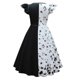 thumbnail image 3 of Cruella Cosplay Costume Girls Dress Halloween Carnival Party Costume, 3 of 5