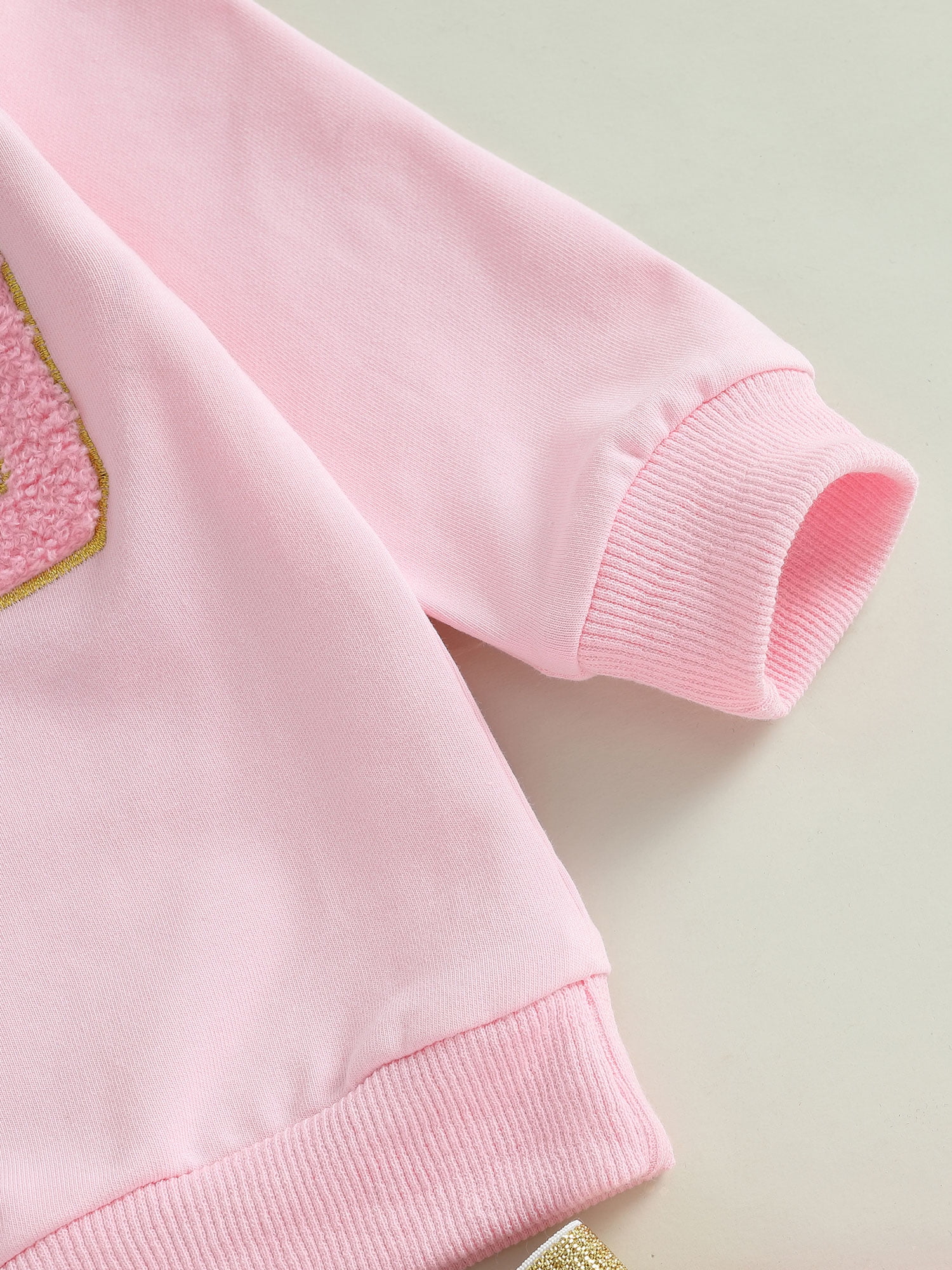 Jxzom Toddler Baby Girl Valentines Outfit XOXO Letter Embroidery Long Sleeve Sweatshirt Tops and Tulle Tutu Skirts Set 1-6 Years Cute Valentines Clothes