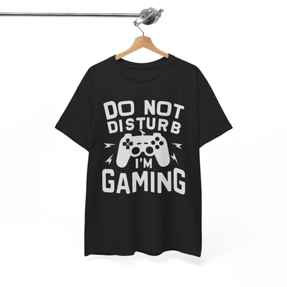 Gamer T-Shirt S-5XL, Video Game Lover Tee, Classic Gaming Graphic Shirt
