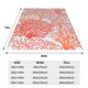 thumbnail image 3 of Fotbe Corals Manta de Franela Acolchonada con Estampado, Súper Suave y Esponjosa, Extra Grande para Sofá, Cama, Uso Todo el Año-60"x50", 3 of 7