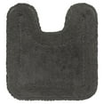 thumbnail image 2 of Home Weavers Bathroom Rug Toilet Rugs U Shaped Contour, Thick Toilet Rug, Non-Slip Contour Mat for Bathroom Rug,100% Cotton Soft, Absorbent Water, Machine Washable, 20"x20" Contour, Bottle Green, 2 of 9