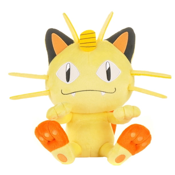 Peluche de Pokémon Meow Meow, regalo de cumpleaños para niños, material súper suave y seguro, bonito muñeco de peluche, almohada de peluche, ideal para amigos y niños a los que les gusta Pokémon.
