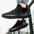 thumbnail image 3 of BUBUDENG Men's Sports Shoes Fashionable And Casual Fly Woven Shoes Breathable Mesh Walking Shoes, 3 of 8