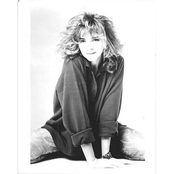 Kim Cattrall 1980's glamour pose 8x10 inch photo