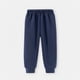 thumbnail image 4 of Pantalones largos para niños, de color liso, con cintura elástica, para niños de talla mediana y grande, informales y cómodos, de poliéster., 4 of 5