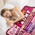 thumbnail image 4 of Aunt Gifts - Gifts for Aunt from Niece Nephew - Best Aunts Ever Gift - Great Aunts Gifts - Auntie Gift for Women - Christmas Valentines Day & Mothers Day Birthday - to My Aunt''s Blanket 60"x80", 4 of 7