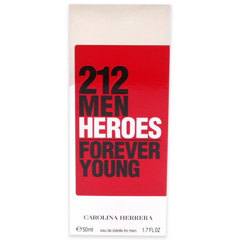 Carolina Herrera 212 Heroes Forever Young Cologne Fragrance for
