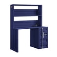 thumbnail image 5 of ACME Cargo Metal Frame Desk and Hutch with Storage Base in Blue, 5 of 5