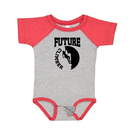 

Inktastic Climbing Future Climber Gift Baby Boy or Baby Girl Bodysuit