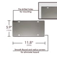 thumbnail image 4 of Placa de matrícula de coche vintage de EE. UU., letrero de hojalata de metal de Alaska, Miami, Kansas, placa de metal retro para bar, cafetería, garaje, club, decoración de pared del hogar, 4 of 5