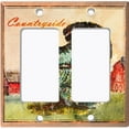 thumbnail image 6 of Metal Light Switch Plate Cover Countryside Sheep Animal Farm ANM009, 6 of 13