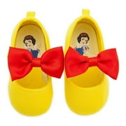 Disney Store Snow White Princess Baby Slippers Costume Shoes Size 0-6 Months