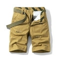 thumbnail image 3 of Owordtank Mens Casual Cargo Shorts with Pockets, 3 of 3
