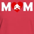 thumbnail image 3 of CafePress - Hockey Goalie Heart Mom T Shirt - Women's Traditional Fit Dark T-Shirt, 3 of 4