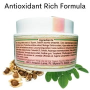 Moringa Anti-Aging Cream for Face, Smoothing Wrinkles Lines Spots by Moringa Energy Life, 3.4 oz