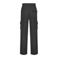 thumbnail image 1 of Vedolay Mens Trousers Male Casual Fitness Running Trousers Drawstring Loose Waist Solid Color Pant,Black XL, 1 of 5